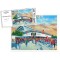 Ashton Gate Stadium 'Going to the Match' Fine Art Jigsaw Puzzle  - Bristol City FC
